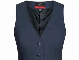 Berufsbekleidung Office Line Damenweste Regular Fit dunkelblau