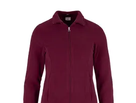 Berufsbekleidung Damenfleecejacke bordeaux