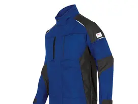 Berufsbekleidung Industrie Jacke in royal-schwarz