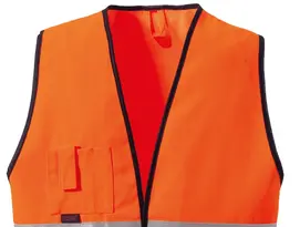Berufsbekleidung psa Warnschutzweste orange