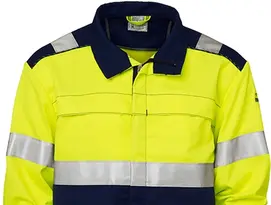Berufsbekleidung Warnschutz 20471 Jacke gelb marine