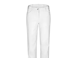 Bild einer weißen Stretch-Damenjeans 