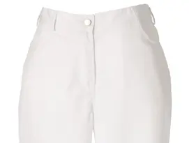 Bild einer weißen Damen Cargo Jeans