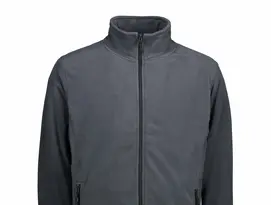 Berufsbekleidung robuste Fleecejacke in dunkelgrau