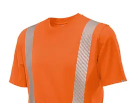 Berufsbekleidung Warnschutz T-Shirt in highvis orange