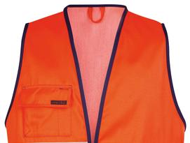 Berufsbekleidung  Multifour Warnschutzweste orange