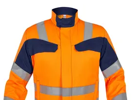 Berufsbekleidung Warnschutz Multiseven Jacke in highvis oragne