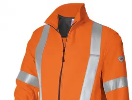 Berufsbekleidung Warnschutz Fleecejacke, highvis orange