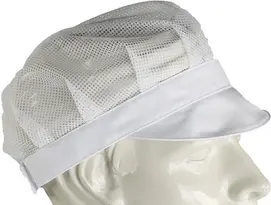 Berufsbekleidung Mütze für Lebensmittelproduktion