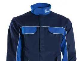 Comfort Multinorm Jacke in marine-royal