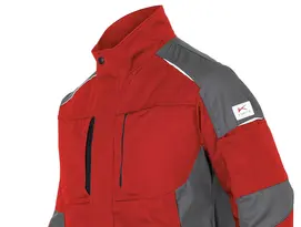 ActiviQ Jacke in rot-grau