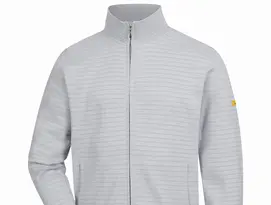 ESD Conductex Sweatjacke in hellgrau von HB