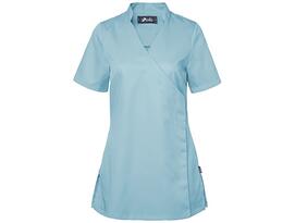 Knopfkasack Tunika Damen Himmelblau