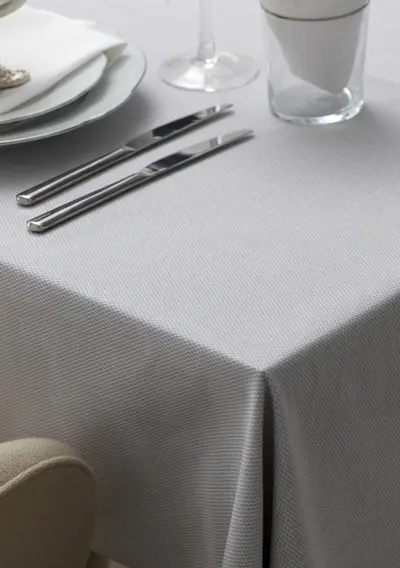 Tischwäsche Gastronomie kristall-grau