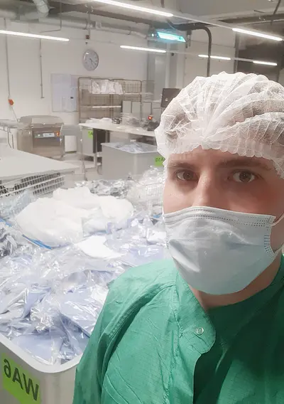 Produktionsleiter Tom