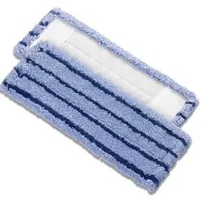 wischtextilien microfaser wischbezug blau streifen