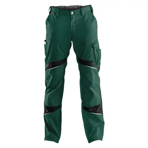 Berufsbekleidung Industrie Bundhose grün-schwarz