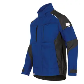 Berufsbekleidung Industrie Jacke in royal-schwarz