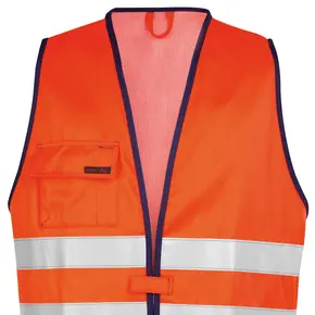 Berufsbekleidung  Multifour Warnschutzweste orange