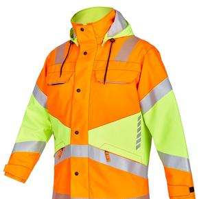 Berufsbekleidung Warnschutz Parka in highvis orange/gelb