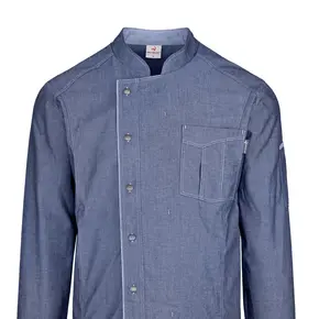 Berufsbekleidung Bistrojacke Denim blau