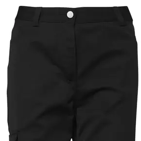 Damen Cargojeans in schwarz