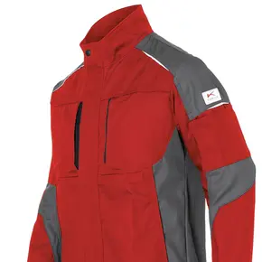 ActiviQ Jacke in rot-grau
