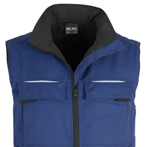 Thermoweste in marine/schwarz