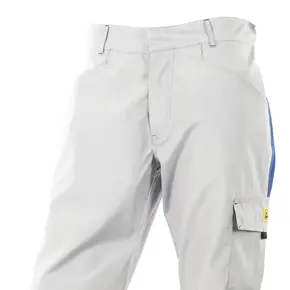 ESD High Stat Bundhose in hellgrau von Alsico